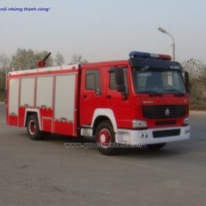Xe Chữa Cháy Howo 7 Khối