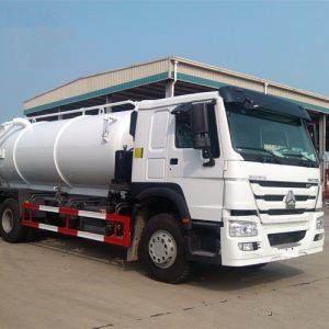 Xe Hút Chất Thải Howo 3 Chân - 12 Khối