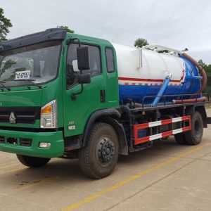 Xe Hút Chất Thải Howo 8 Khối