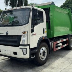 Xe ô tô cuốn ép rác Howo 12 khối